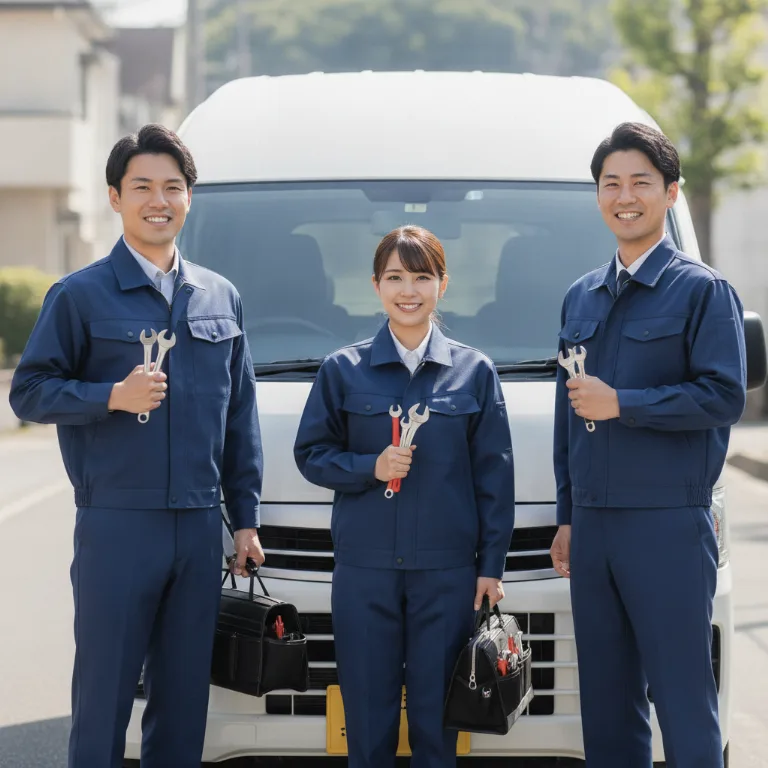 平田町での作業